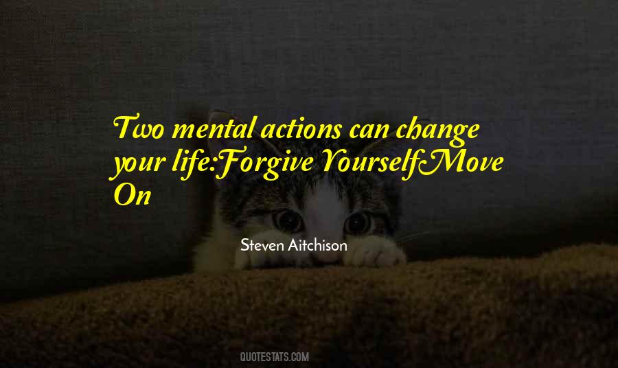 Forgive Yourself And Move On Quotes #111014