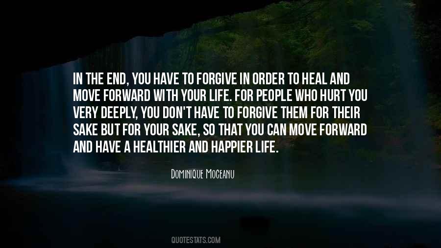 Forgive Yourself And Move On Quotes #1225513