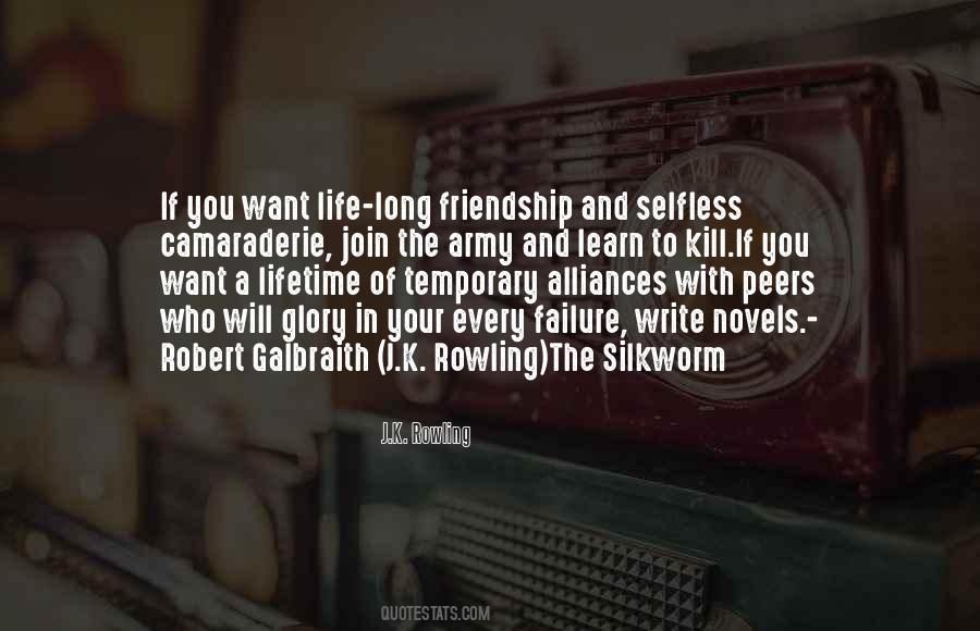 Army Friendship Quotes #229758