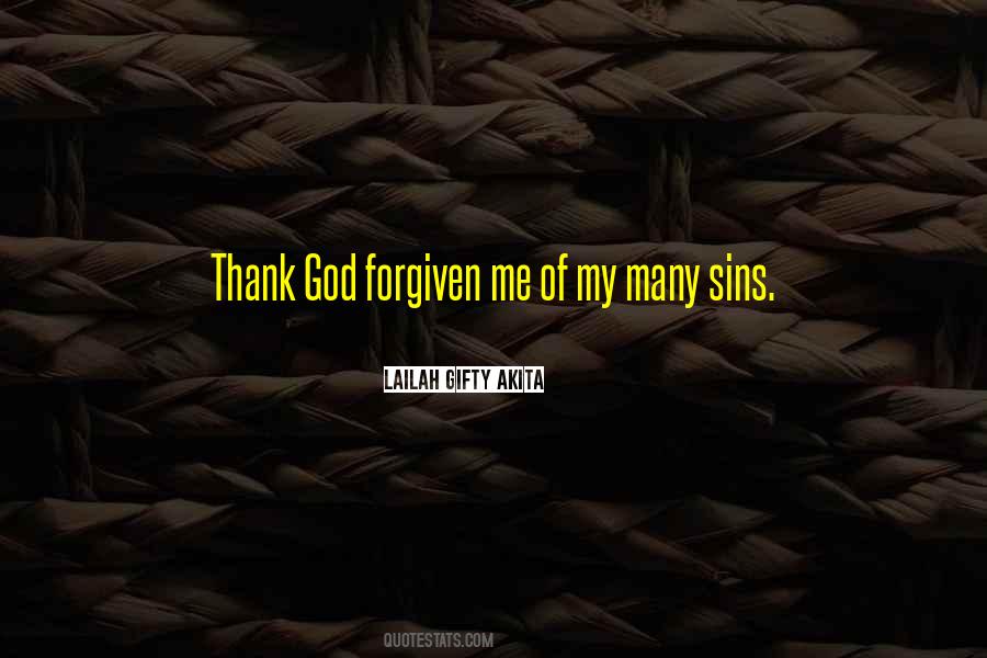Forgiven God Quotes #1428783