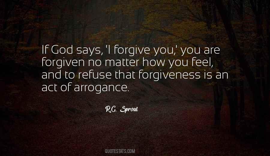 Forgiven God Quotes #365370