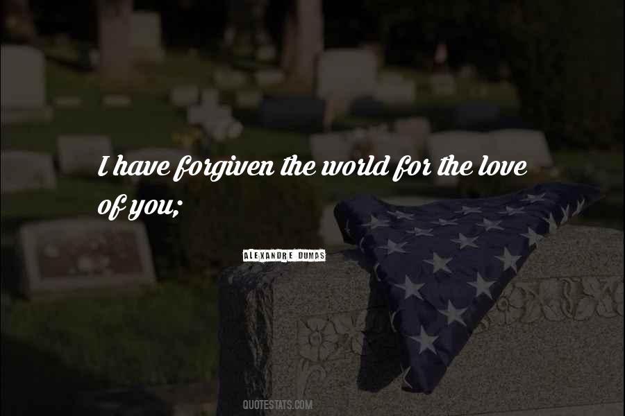 Forgiven You Quotes #287122