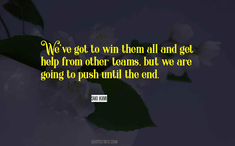 We Are Going To Win Quotes #1634089