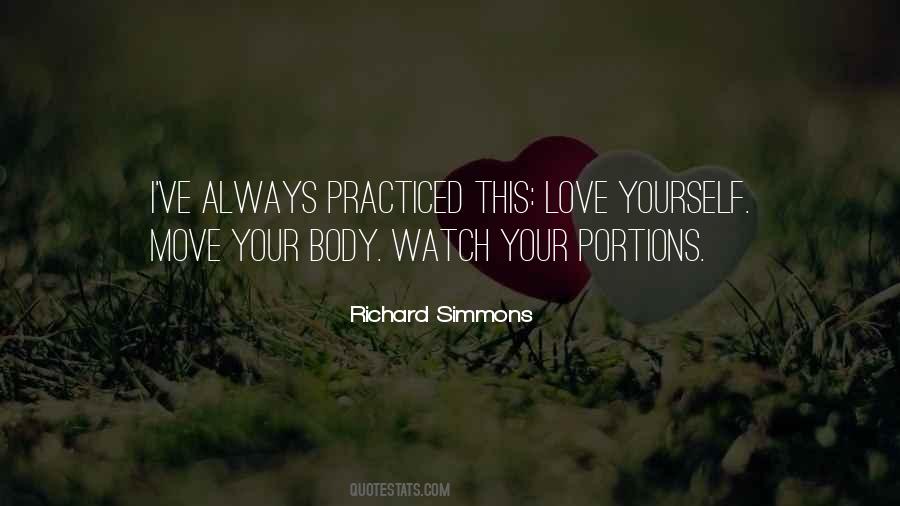 Love Your Body Love Yourself Quotes #1544958