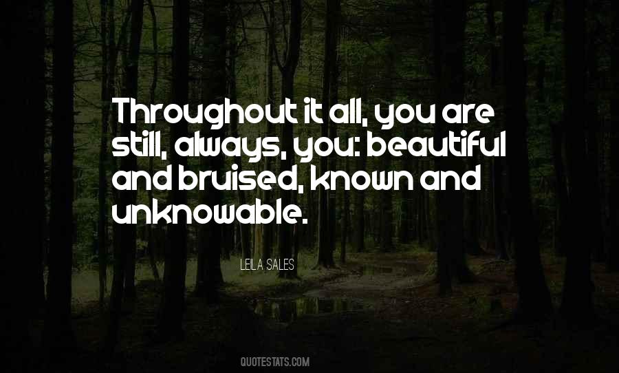 You Are Always Beautiful Quotes #36248