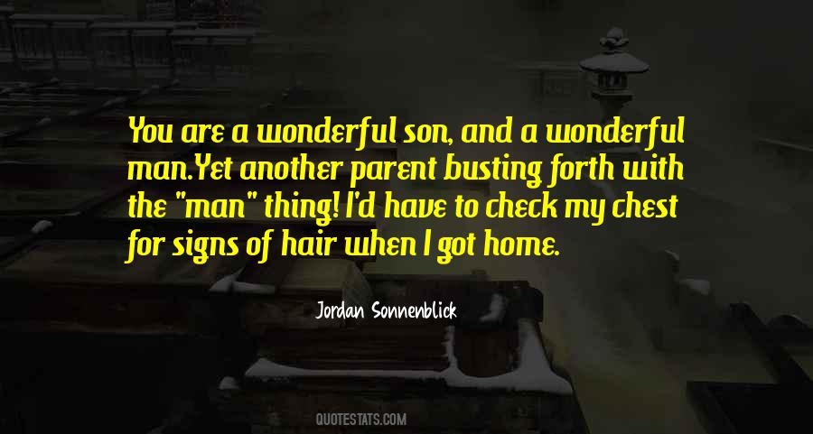 For You My Son Quotes #1636896