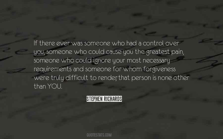 Forgiveness Is For You Quotes #133238