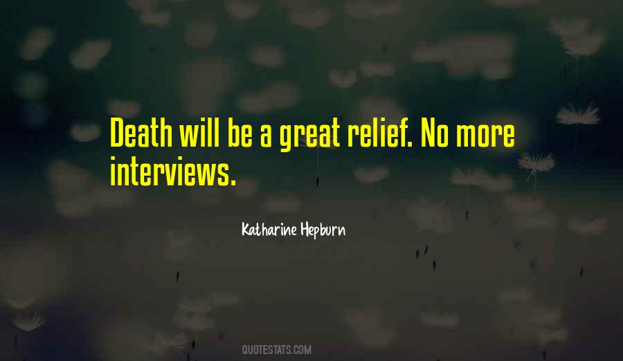 Great Relief Quotes #1127094