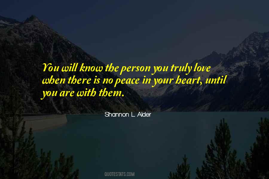 When You Are Truly In Love Quotes #1151398