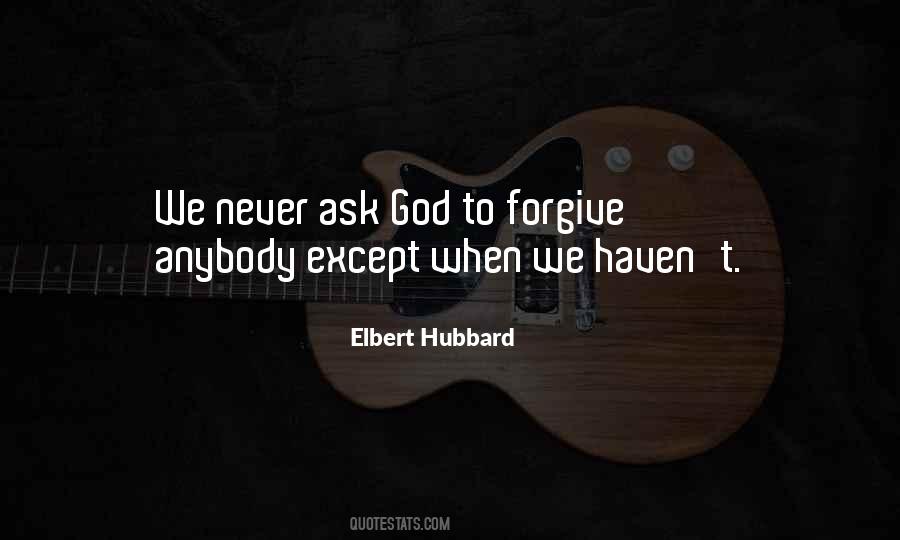 Forgiving God Quotes #498754