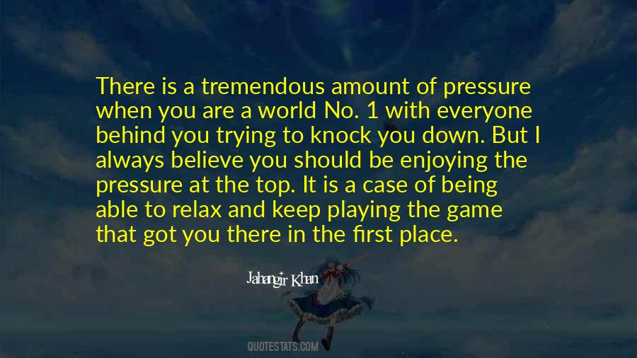Enjoying The Game Quotes #559708