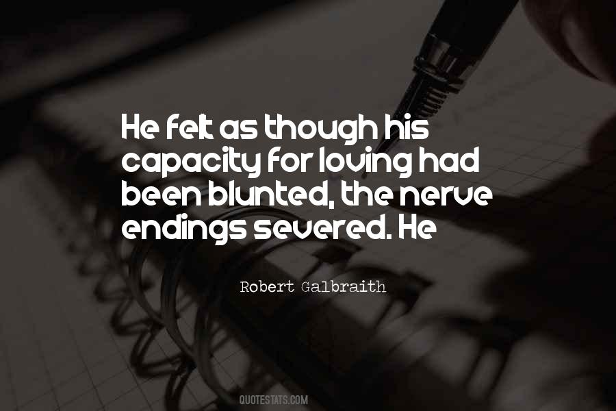 Nerve Endings Quotes #1862131