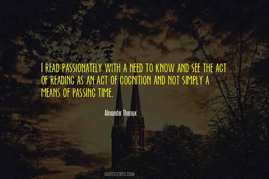 Simply Passing The Time Quotes #1242204