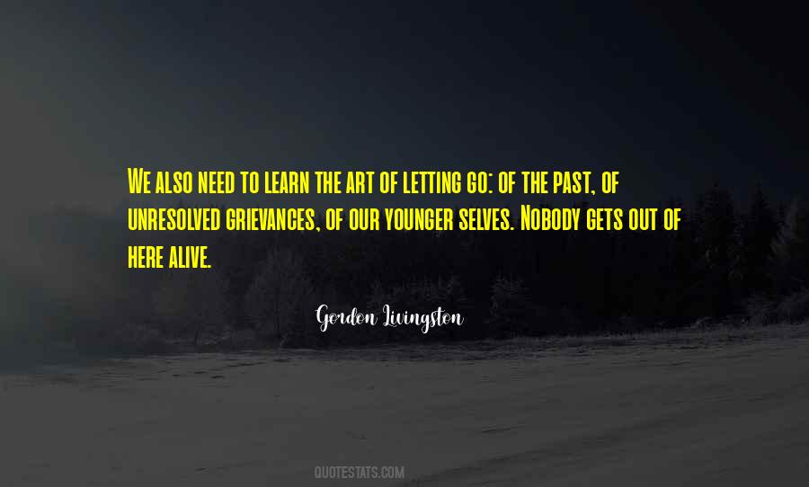 The Art Of Letting Go Quotes #428608
