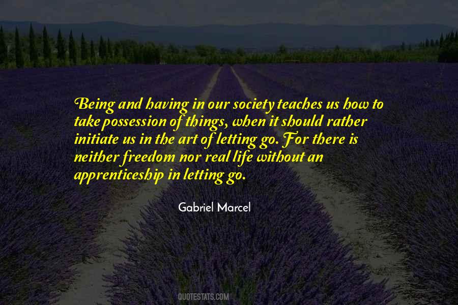 The Art Of Letting Go Quotes #640920