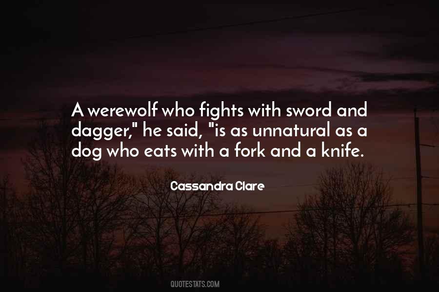 Fork And Knife Quotes #1123022