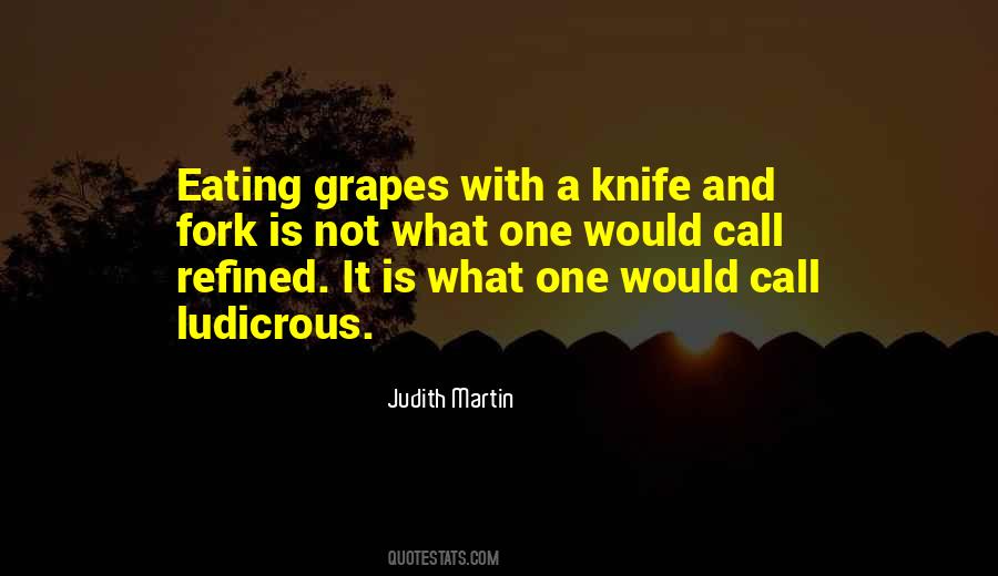 Fork And Knife Quotes #377985