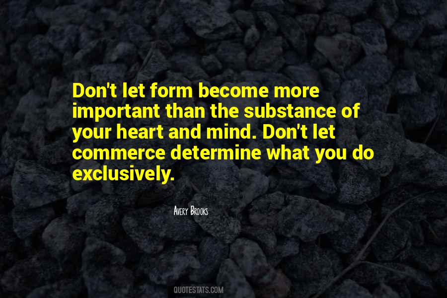 Form And Substance Quotes #986316