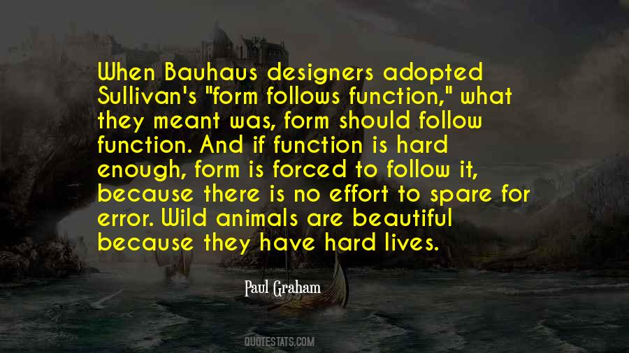 Form Follows Function Quotes #141065