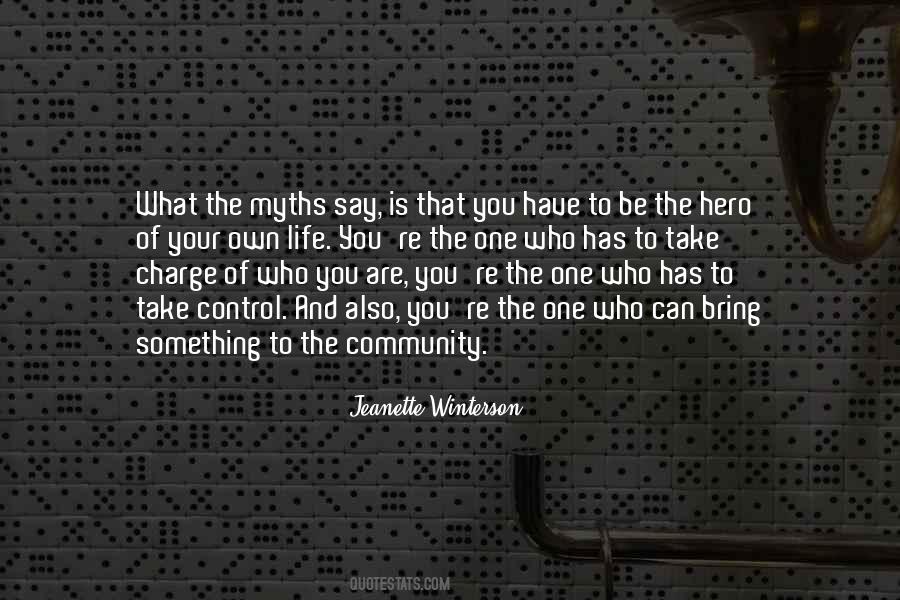 You Have Your Own Life Quotes #153011
