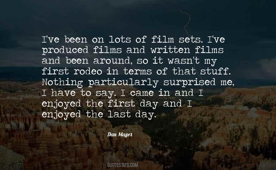 My First And My Last Quotes #1274185