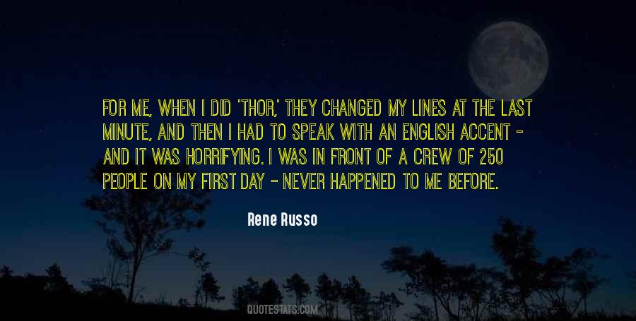 My First And My Last Quotes #1344712