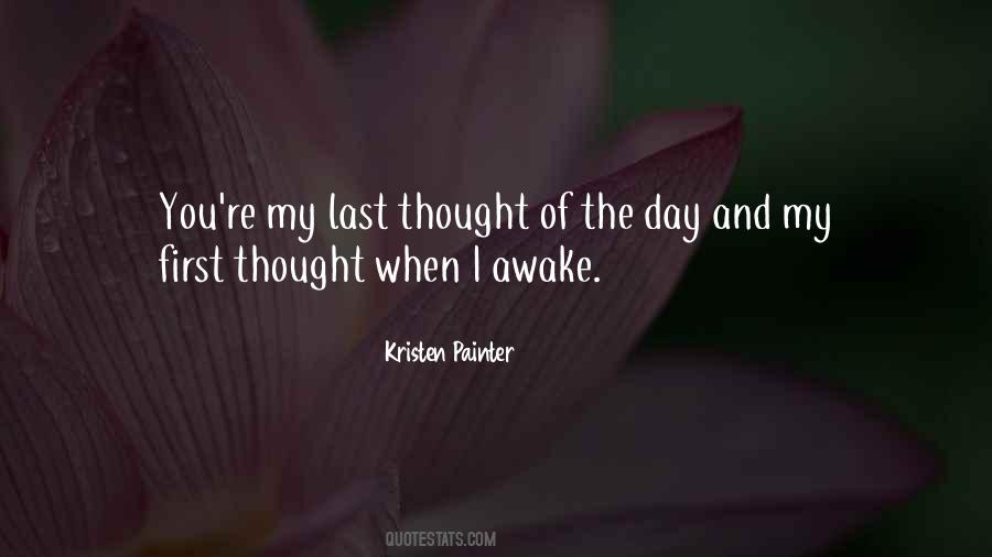 My First And My Last Quotes #1761137