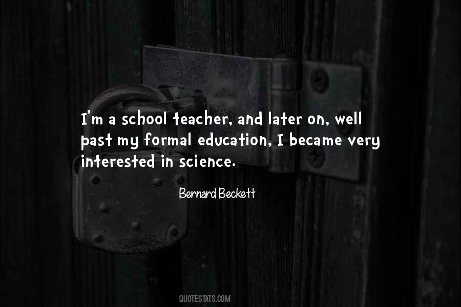 Formal Education And Self-education Quotes #1397245