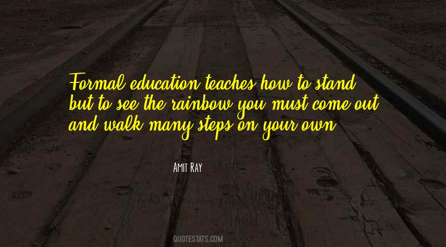 Formal Education And Self-education Quotes #141872