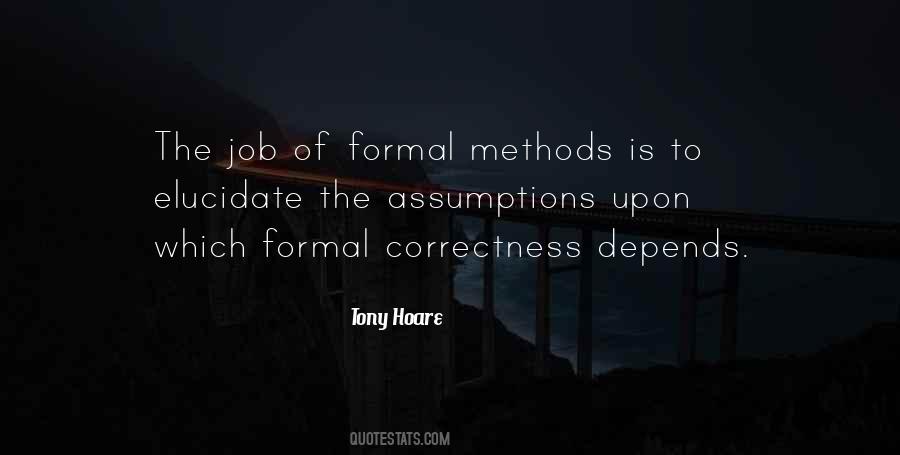 Formal Methods Quotes #42153