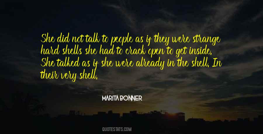 Quotes About Hard Shells #874090