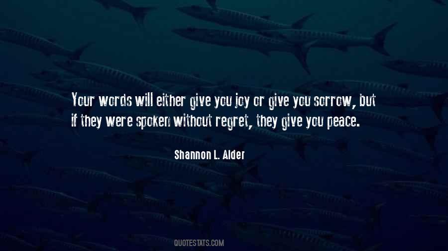 Joy Peace Love Quotes #1846177