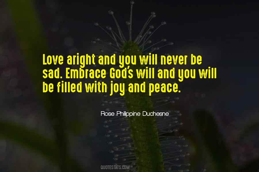 Joy Peace Love Quotes #488560