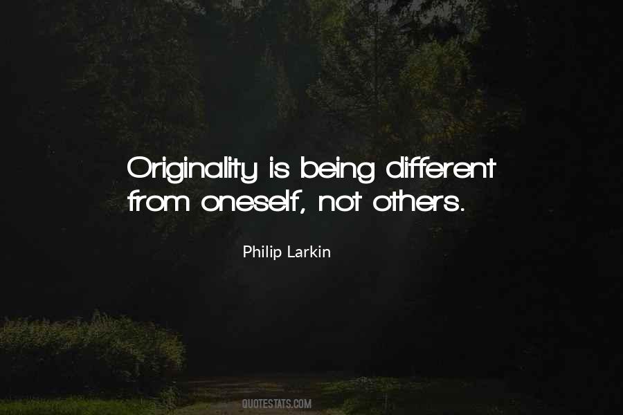 Being Different From Others Quotes #1032108