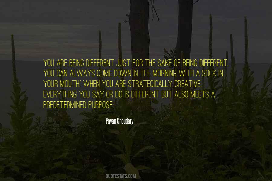 Being Different From Others Quotes #145229