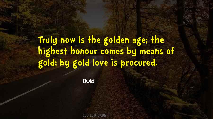Quotes About The Golden Mean #276227