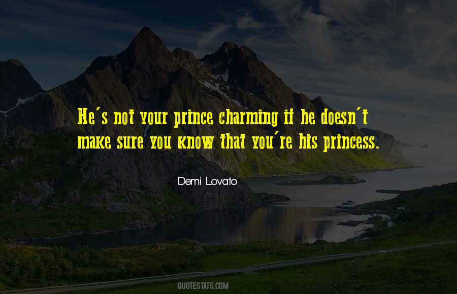Your Prince Charming Quotes #1264842