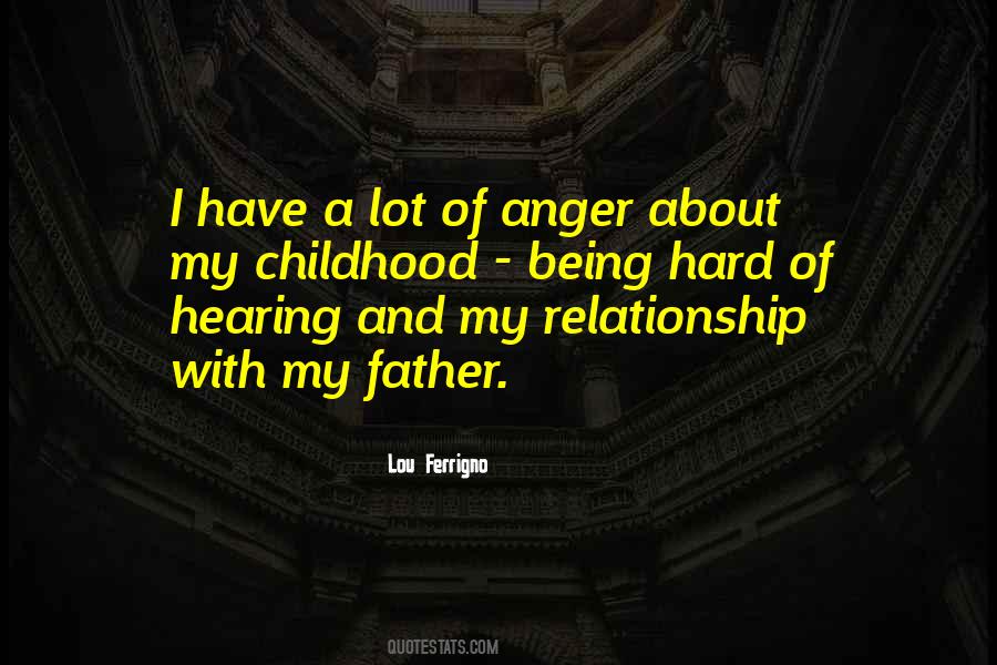 Quotes About Hard Relationship #1004413
