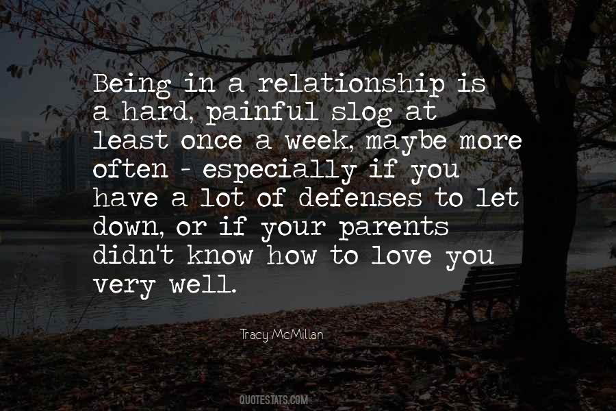 Quotes About Hard Relationship #1006676