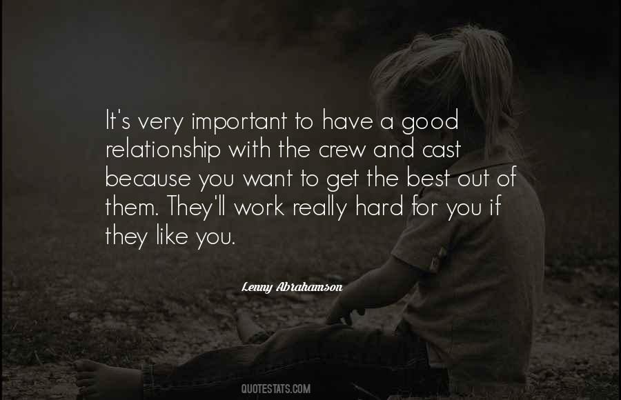 Quotes About Hard Relationship #176278