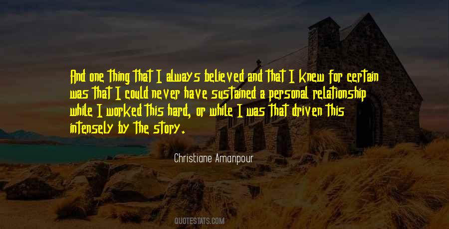 Quotes About Hard Relationship #362497