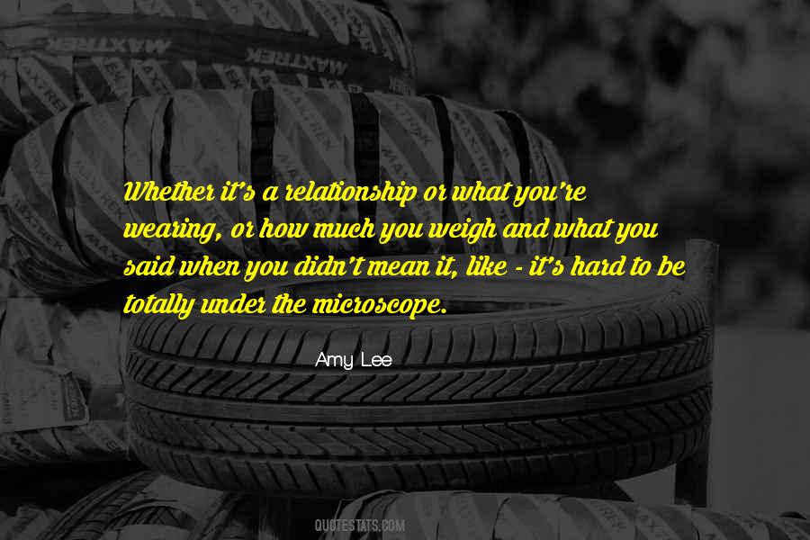 Quotes About Hard Relationship #534427