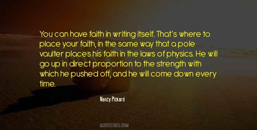 Strength In Faith Quotes #1133471
