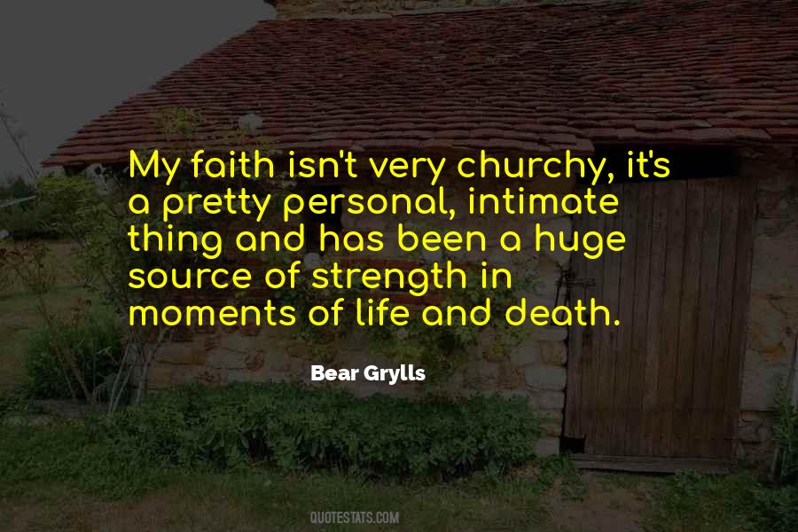 Strength In Faith Quotes #1712867