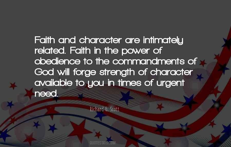 Strength In Faith Quotes #1846878