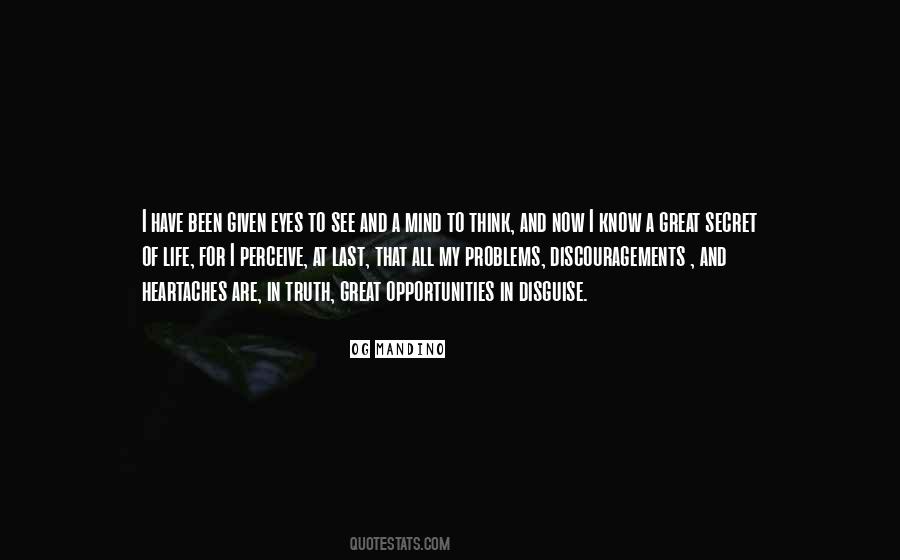 Problems Are Opportunities Quotes #1485683