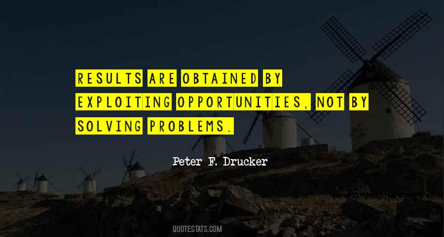 Problems Are Opportunities Quotes #1622836