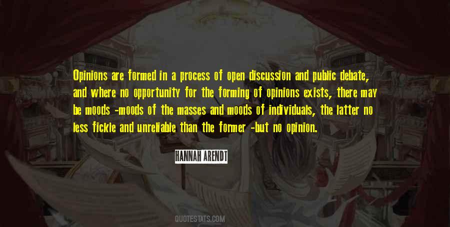 Forming Opinions Quotes #1847200