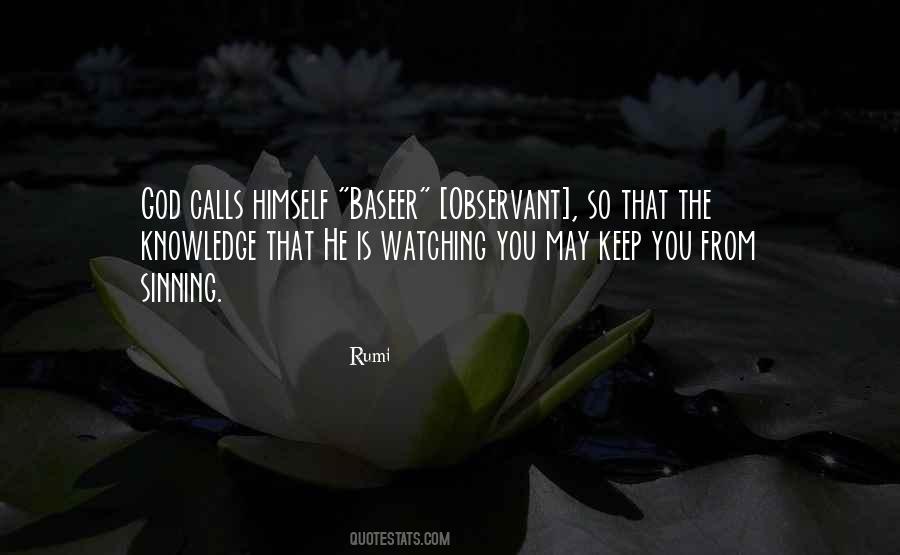 God Watching You Quotes #666721