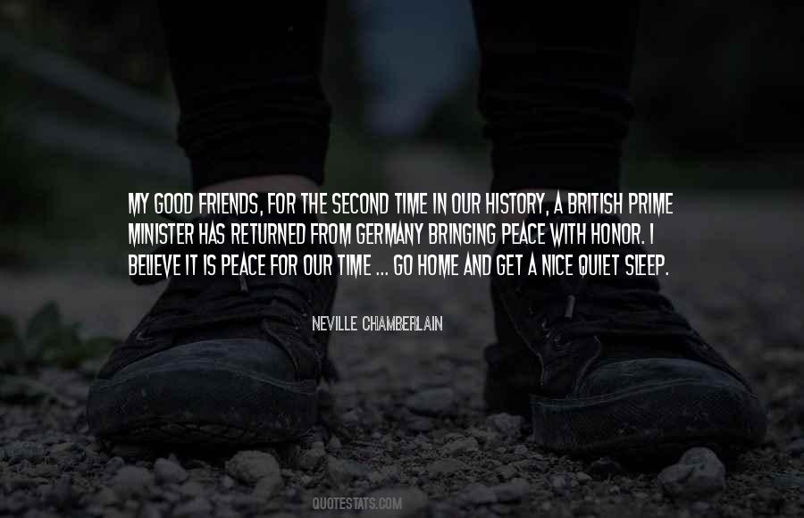 Home Is Peace Quotes #1852776